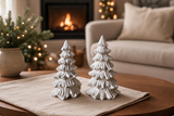 Concrete Christmas Decor Trees • Set of 2