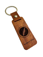 Vancouver Island Wooden Keychain