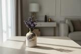 Artisan Vase • Lavender + Gold