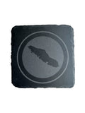 Vancouver Island Slate Coasters Set of 4