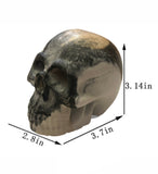 Concrete Skull Decor
