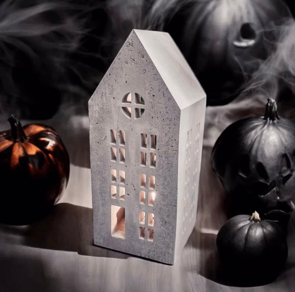 Incense Cone / Tea Light Holder• Rustic Church