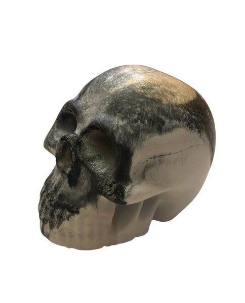 Concrete Skull Decor