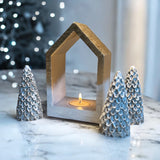 Hand- Painted Holiday Decor Set