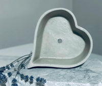 Heart Shaped Concrete Planter