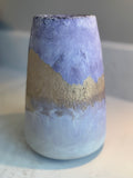 Artisan Candle Vase • Gold Amethyst