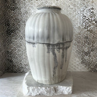 Layered Concrete Vase