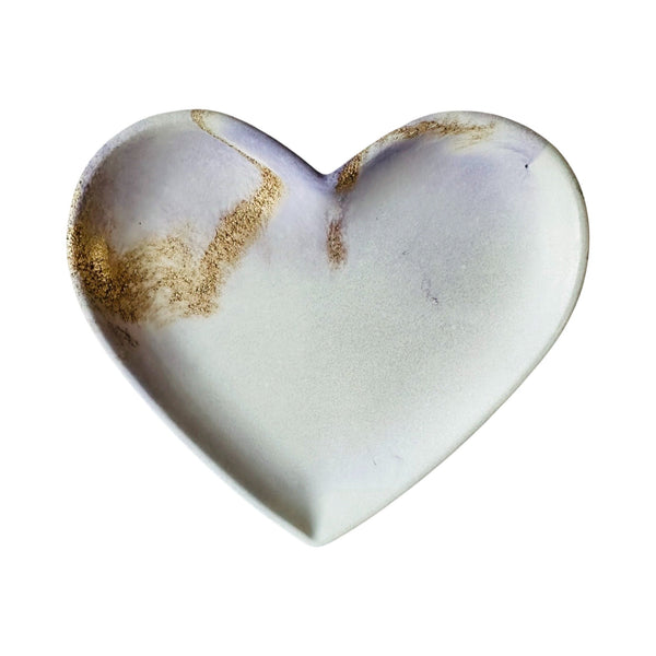Heart Tray in Lavender Gold | ws