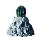 Concrete Skull Planter | ws