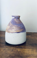 Bud Vase Gold + Purple