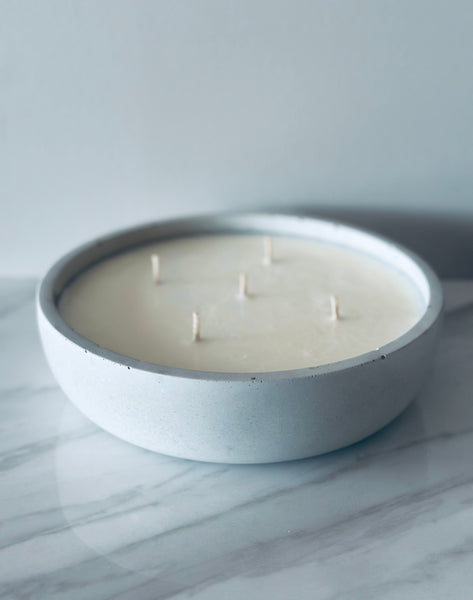 32 oz Concrete Artisan Candle Bowls